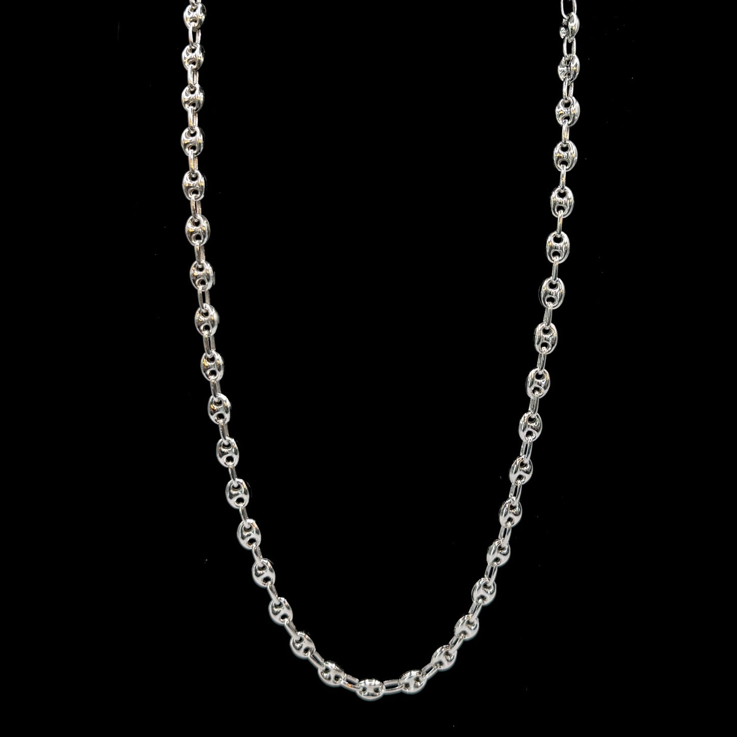 925 6MM Oval Link Chain