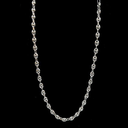 925 6MM Oval Link Chain