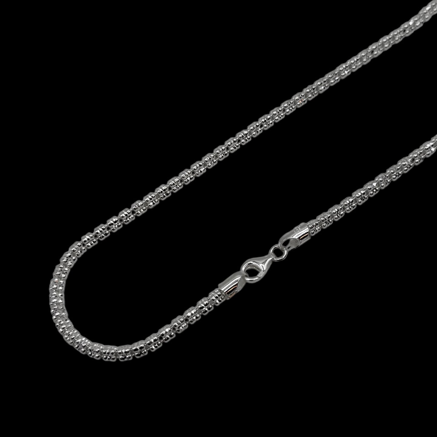 925 Silver Diamond Cut Chain