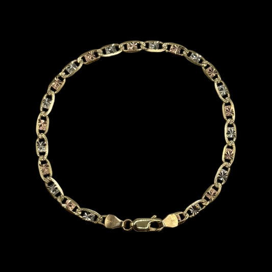 14K 3MM Valentino Bracelet
