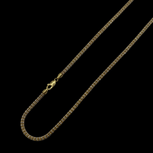 14k 4MM Diamond Cut Chain