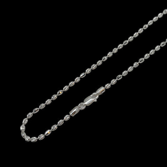 925 Silver Diamond Cut Chain