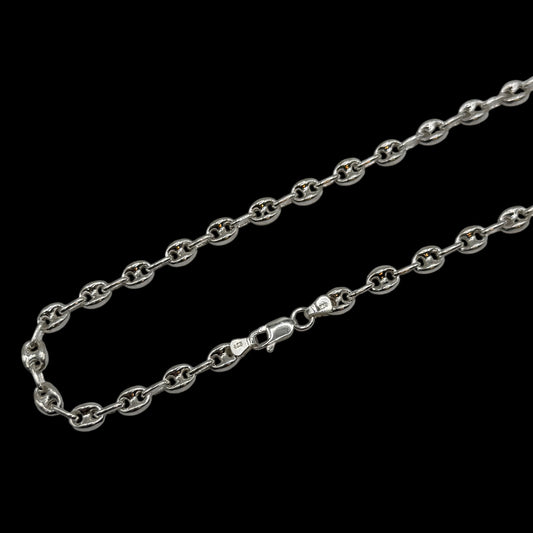 925 6MM Oval Link Chain
