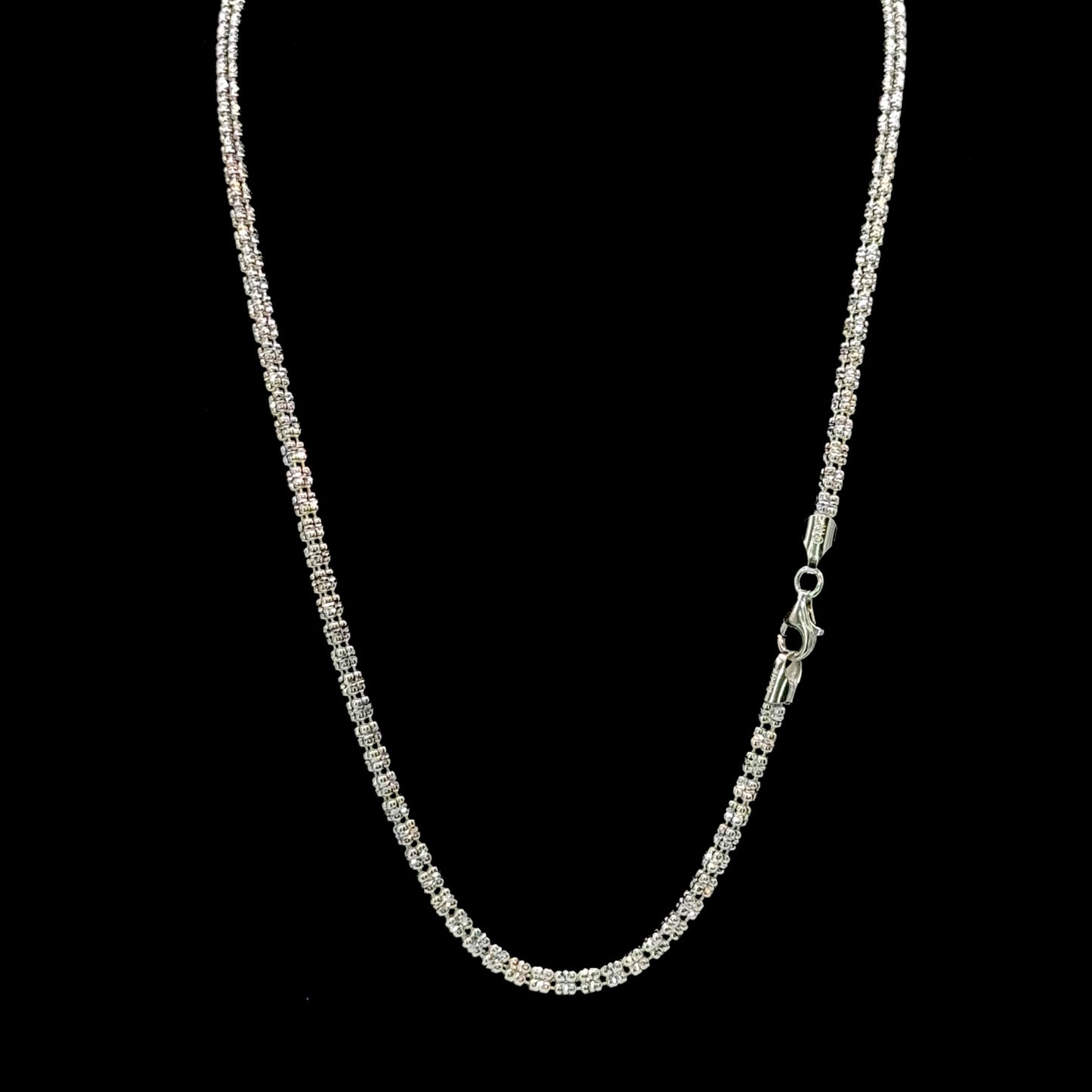 925 Silver Diamond Cut Chain